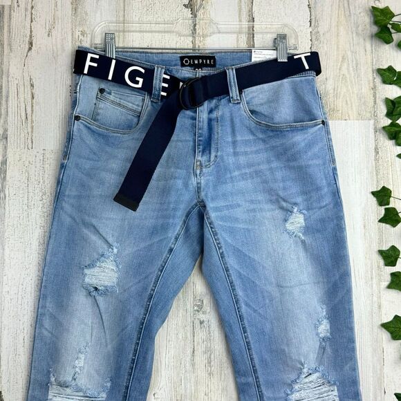 Empyre Skeletor Rush EXT Stretch Skinny Jeans sz 32 new - Picture 2 of 8